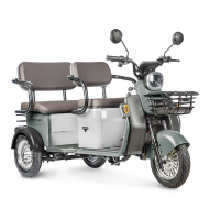 Электротрицикл Rutrike Gelbert Beta 48V/60V 800Вт