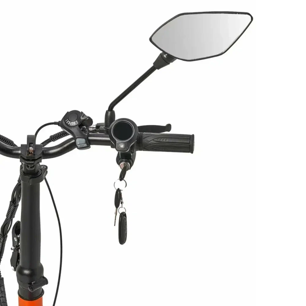 Электровелосипед Minako F7 оранжевый 11